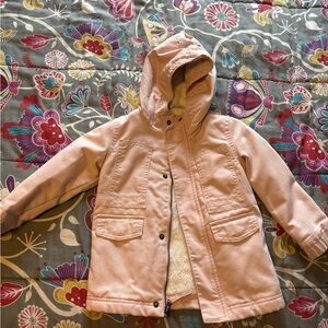 Cat & Jack Light Pink Hooded Raincoat